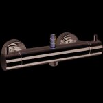 Paini france robinetterie - mitigeur douche double sortie  emboter cox chrome