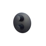 Paini france robinetterie - mitigeur douche thermostatique encastré cox epoxy noir mat Paini france robinetterie - mitigeur douche thermostatique encastré cox epoxy noir mat