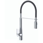 Paini france - paini mitigeur cuisine addict bec haut chrome douchette extractible Paini france - paini mitigeur cuisine addict bec haut chrome douchette extractible