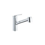 Paini mitigeur cuisine hoby bow 2 jets bec bas chrome douchette extractible Paini mitigeur cuisine hoby bow 2 jets bec bas chrome douchette extractible