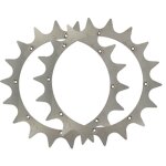 Paire de crampons de roues adaptable pour tondeuses robot lizard, mod�les m4, m440, m480, m485 - wiper ...