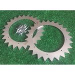 Paire de griffes 2 pcs roue arri�re pour tondeuse robot ambrogio l32 - l35