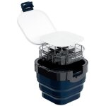 Palette d'aquarelle 16 grilles, plateau pliant hydratant, brosse de peinture, seau pliant pour aquarelle ...