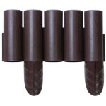 Palissade de jardin prosperplast plus marron 2, 35 m