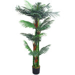 Decovego - palmier areca plante arbre artificielle artificiel plastique 150cm