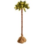 Palmier artificiel avec led 150 cm