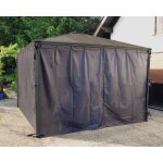 La maison du jardin - set de 4 rideaux pour tonnelles - palram - 703319