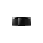 Panasonic - chaine hifi sc hc212eg k chaine plate verticale 20w dab + couleur noire