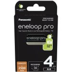 Panasonic - pile rechargeable lr6 (aa) nimh eneloop eneloop pro hr06 2500 mah 1. 2 v 4 pc(s)