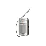 Panasonic rf - p50deg radio de poche fm argent x115311