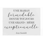 Paris prix - pancarte murale dco 'maman' 61cm blanc
