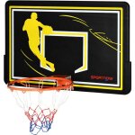 Panier de basket mural - sportnow - panneau incassable, filet anti - dchirure, structure en acier - ...