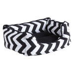 Aubry gaspard - panier chien ou chat en coton zigzag