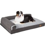 Panier chien d�houssable, canap� chien matelas orthop�dique en m�moire de forme id�al pour chiens de ...