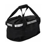 Paris prix - panier clipsable avec 2 anses v�lo 42cm noir