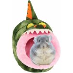 Panier pour cochons d'inde adulte et b�b� en peluche avec coussin amovible ultra doux et confortable ...