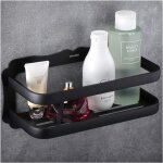 Panier de douche et cuisine serviteurs de douche, colle brevet�e + auto - adh�sif, aluminium, finition ...