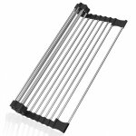 Rainsworth - panier Égouttoir d'évier, Égouttoir à vaisselle pliable pour sécher fruits, légumes et assiettes, ... Rainsworth - panier Égouttoir d'évier, Égouttoir à vaisselle pliable pour sécher fruits, légumes et assiettes, ...