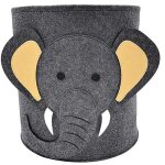 Panier a linge, panier b�b�, corbeilles � linge, paniers de rangement ronds, pliant animal mignon rangement ...