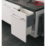 Panier  linge encastrable 33l hailo laundry carrier 450