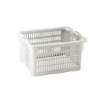 Panier perfor� rectangulaire l 65 63x44 h 34 inox