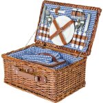Viking choice - panier pique - nique 4 personnes avec vaisselle & sac isothermepanier pique - nique 4 ...