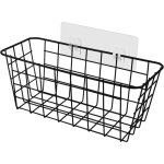 Panier de rangement m�tal, serviteur de douche sans per�age, panier �tag�re de salle de bain ou cuisine ...