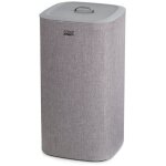 Panier � linge gris 60 litres ? 2 compartiments amovibles de 30 l ? dimensions 39, 5 x 39, 5 x 71 cm ...