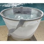 Panier skimmer prefiltre ( diam�tre 186 mm haut 120mm ) filtrinov mx18 , fb12 , gs14 , gs 8 waterair ...
