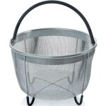Panier vapeur panier cuisson cuire � la vapeur l�gumes, 6qt en acier inoxydable accessoires pour autocuiseur ...