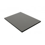 Mccover - panneau de bardage stratifi� hpl compact - coloris - gris quartz, epaisseur - 6 mm, largeur ...