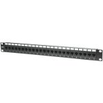 Panneau de brassage 24 ports intellinet 520959 cat 6 1 uh r07408