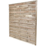 Panneau brise - vent en bois trait� 180x180