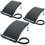 Panneau de chauffage solaire 112x55x14cm 10. 000l / h r�glable 32 / 38mm raccord pehd 3x 110x69x14 cm ...