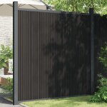 Panneaux de cl�ture gris 173x186 wpc