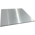 Panneau aluminium composite bross� 200x400 mm ? �paisseur 2 mm ? plaque rigide d�co ou pro, int�rieur ...