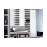 Panneau japonais jour nuit anthracite - - l60 x h300cm