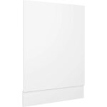 Panneau de lave - vaisselle blanc 45x3x67 cm