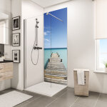 Panneau mural 90 x 210 cm, revtement pour douche et salle de bain, dcodesign photo, schulte, ponton ...