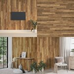 Vidaxl - panneaux muraux aspect bois marron pvc 2, 06 m² - panneau mural - revêtement mural - décorations ... Vidaxl - panneaux muraux aspect bois marron pvc 2, 06 m² - panneau mural - revêtement mural - décorations ...