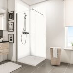 Panneau mural blanc structuré, revêtement pour douche et salle de bain, décodesign décor schulte lot ... Panneau mural blanc structuré, revêtement pour douche et salle de bain, décodesign décor schulte lot ...