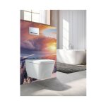 Panneau mural decofast - autour du monde - pour habillage b�ti - support - 1500 x 1200 x 3 mm - aspen ...