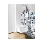 Panneau mural decofast - vintage - pour habillage bâti - support - 1500 x 1200 x 3 mm - patchwork bleu ... Panneau mural decofast - vintage - pour habillage bâti - support - 1500 x 1200 x 3 mm - patchwork bleu ...