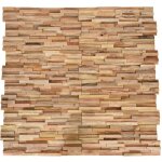 Panneaux de revêtement mural 3d 10 pcs 1, 08 m² bois de teck vidaxl Panneaux de revêtement mural 3d 10 pcs 1, 08 m² bois de teck vidaxl