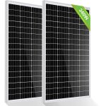 Eco - worthy - panneau solaire 340 watts 12 volts module photovoltaquecharge bloc d'alimentation pour ...