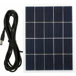 Panneau solaire 3w 5v avec connecteur dc cellule solaire en silicium polycristallin diy �tanche camping ...