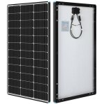 Renogy - panneau solaire 100 w 12 v, module photovoltaque monocristallin haute efficacit� pour camping ...