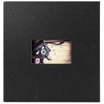 Album photo traditionnel studio noir 60 pages 300 photos 10x15, 60 pages, dimensions totales : 340x342x26 ...