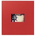 Panodia - album photo traditionnel studio rouge 60 pages 300 photos 10x15, 60 pages, dimensions totales ...