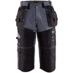 Blaklader - pantacourt de travail x1500 100% coton crois 370g / m gris / noir 48